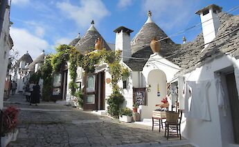 The trulli of Alberobello. Gian Luca Sgaggero@Flickr