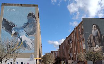 Street art, Palermo, Italy.