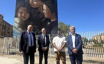 Street art, Palermo, Italy.