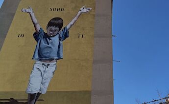 Street art, Palermo, Italy.