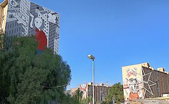 Street art, Palermo, Italy.