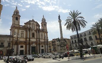Church of San Domenico, Palermo, Italy. Veselina Dzhingarova