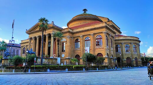 Historic Palermo Bike Tour with Wine Tasting, Palermo