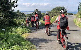 Howth Peninsula E-Bike Tour, Dublin, Ireland.