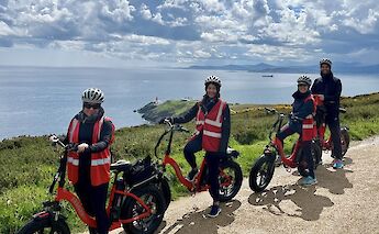 Howth Peninsula E-Bike Tour, Dublin, Ireland.