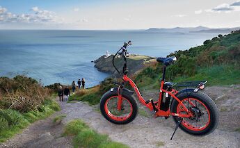Howth Peninsula E-Bike Tour, Dublin, Ireland.