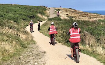 Howth Peninsula E-Bike Tour, Dublin, Ireland.