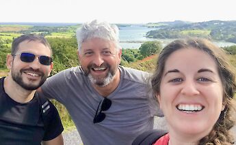 Riders on a tour, West Cork.
