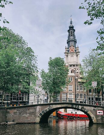 A great view of the Zuiderkerk in Amsterdam. Benjamin Grant@Unsplash