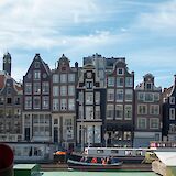 Skinny houses in Amsterdam, Holland. Kent Wang@Flickr