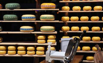 A dutch cheese store, Amsterdam.  Dmitrii Eliuseev@Unsplash