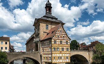 The Altes Rathaus in Bamberg. Wolfgang Weiser@Unsplash