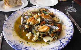 Seafood lunch in Algarve, Portugal. Jay Cross@Flickr