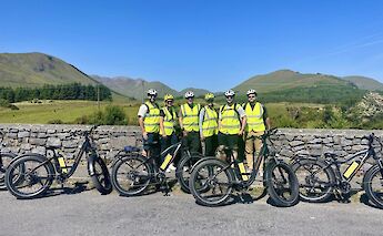 Tour group in Galway, Ireland. CC:Fat Bike Galway