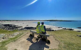 Admiring ocean views, Galway, Ireland. CC:Fat Bike Galway