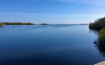 Blue skies at Lough Mask, Galway, Ireland. CC:Fat Bike Galway