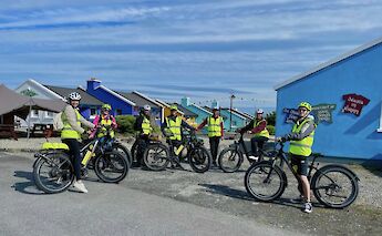 Group bike tour in Connemara, Ireland. CC:Fat Bike Galway