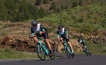 Taking the corners, Tenerife, Spain. CC:Bike Experience Tenerife