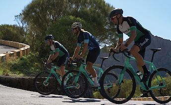Climbing to Masca, Tenerife, Spain. CC:Bike Experience Tenerife