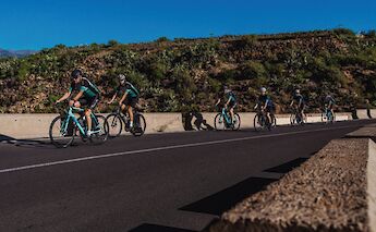 Ascending the Carretera Vieja, Tenerife, Spain. CC:Bike Experience Tenerife