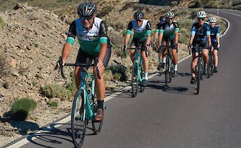 Bike tour of Teide National Park, Tenerife, Spain. CC:Bike Experience Tenerife
