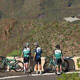 Admiring the view on the route to Los Gigantes, Tenerife, Spain. CC:Bike Experience Tenerife