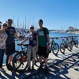 Bike tour at Marina Del Rey, Los Angeles, California, USA. CC:LifeRush Adventures