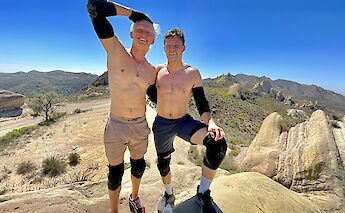 Standing on the buttes, Malibu, California, USA. CC:LifeRush Adventures
