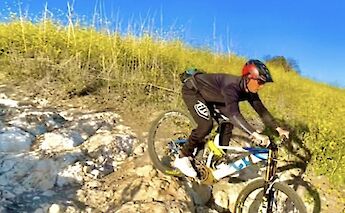 Taking on the rock gardens, Malibu, California, USA. CC:LifeRush Adventures