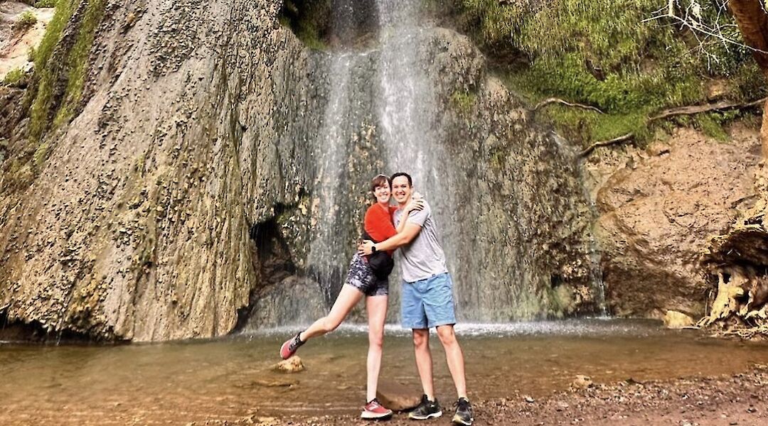 Malibu Waterfall Hike & E-MTB Tour