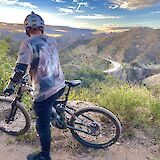 Admiring the view on the Backbone Trail, Malibu, California, USA. CC:LifeRush Adventures