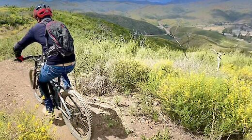 Riding the Malibu Buttes, California, USA. CC:LifeRush Adventures