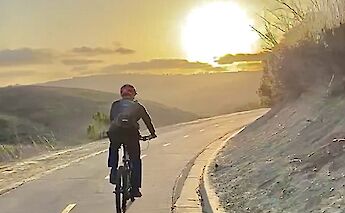 Biking at sunset, Laguna Niguel, California, USA. CC:LifeRush Adventures