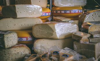 Holland is world renowned for its cheese! TomiVadasz@unsplash