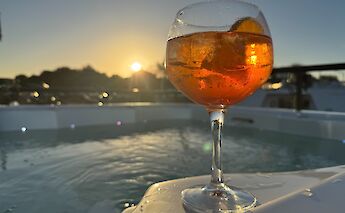 Time to relax on the boat! ©Kirsten