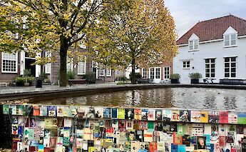 The Fontein Vischmarkt in Harderwijk is a historic square known for its fountain.