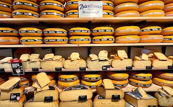 A cheese store in Harderwijk