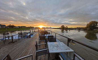 Stunning views from the boat deck! ©ryan