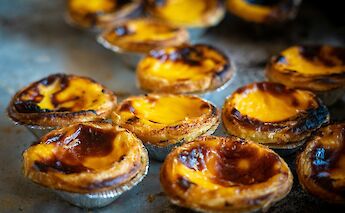 Fresh pasteis de nata, Portugal bike tours. Nick Fewings@Unsplash
