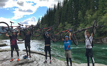 Next to a river, Voss, Norway. CC:Outdoor Norway