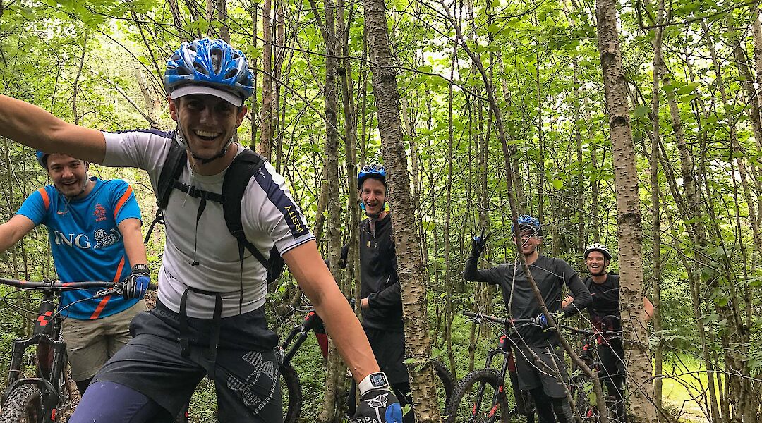 Smiling for the camera in Bomoen Forest, Voss, Norway. CC:Outdoor Norway