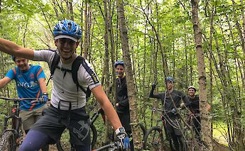 Smiling for the camera in Bomoen Forest, Voss, Norway. CC:Outdoor Norway
