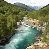 A raging river in Voss, Norway. Barnabas Davoti@Unsplash