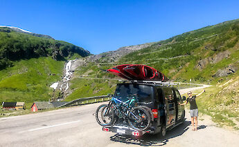 Bike shuttle, Voss, Norway. CC:Outdoor Norway