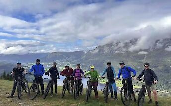 Tour group in the mountains, Voss, Norway. CC:Outdoor Norway