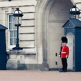 Guard outside Buckingham Palace, London, England. Patrick Robert Doyle@Unsplash