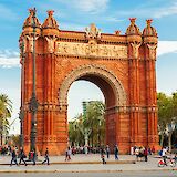 People walking in front of the Arc de Triompf, Barcelona, Spain. Getty Images@Unsplash