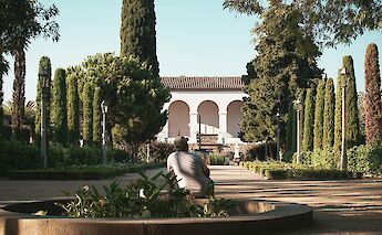 Sitting in the gardens on Montjuic Hill, Barcelona. Ravil@Unsplash