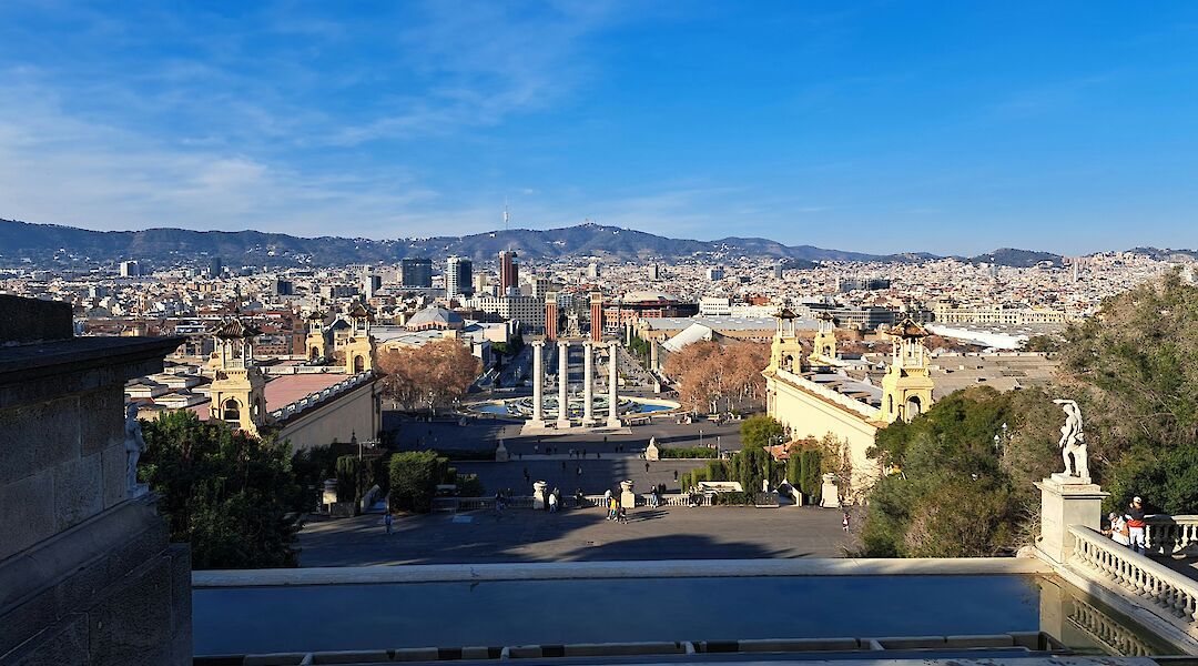 View from Montjuic Hill, Barcelona, Spain. Sergio Guardiola@Unsplash