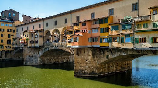 Ponte Vecchio from the side, Florence, Italy. Getty Images@Unsplash